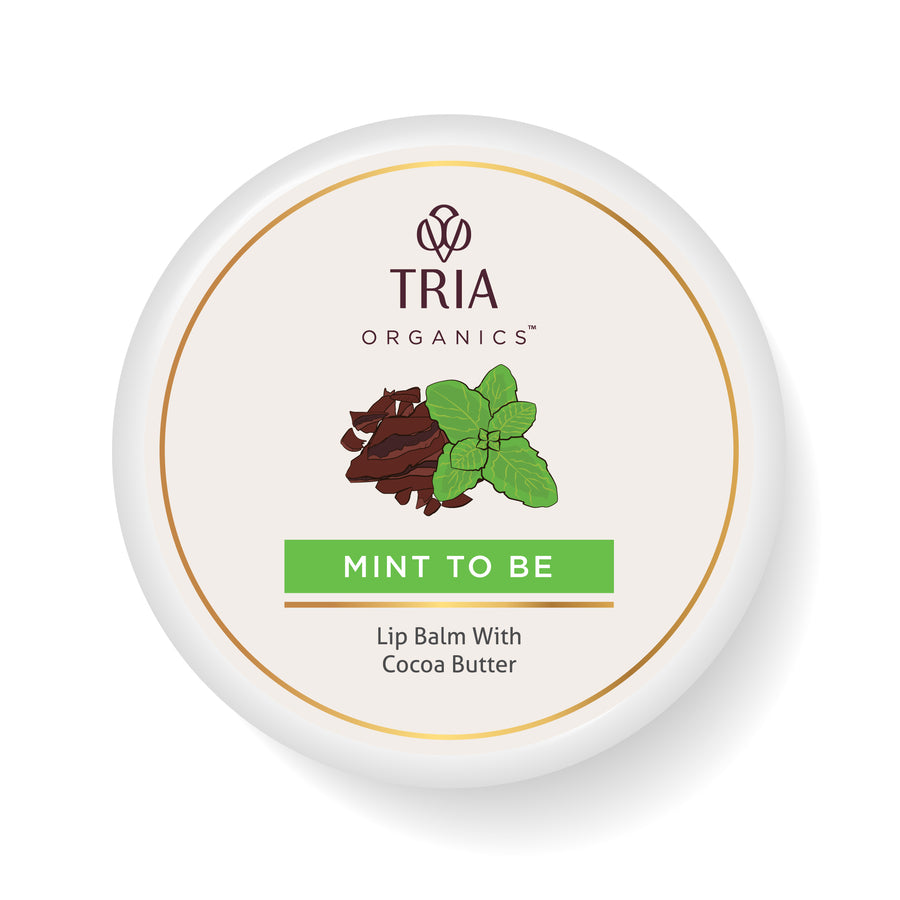 Mint To Be Lip Balm with Unrefined Cocoa Butter and Organic Jojoba Oil (10 g)